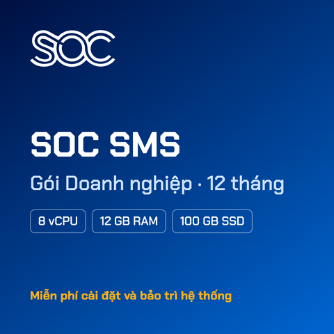SOC SMS — Gói Doanh nghiệp — 12 tháng