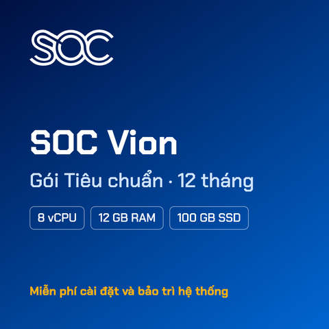 SOC Vion — Gói Tiêu chuẩn — 12 tháng